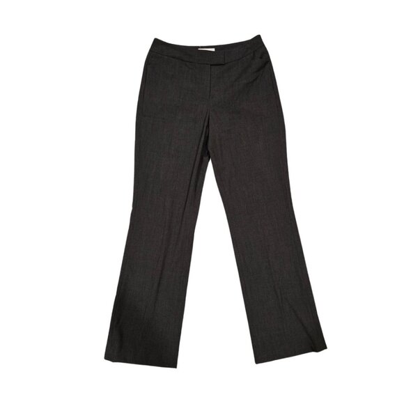Calvin Klein Ponte Flared Fit Pants - Size 2 - Color Gray - Picture 6 of 8